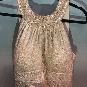 Gold Party Dress for Women